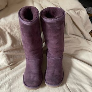 UGG tall purple boots size 6